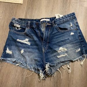 Zara jean shorts
